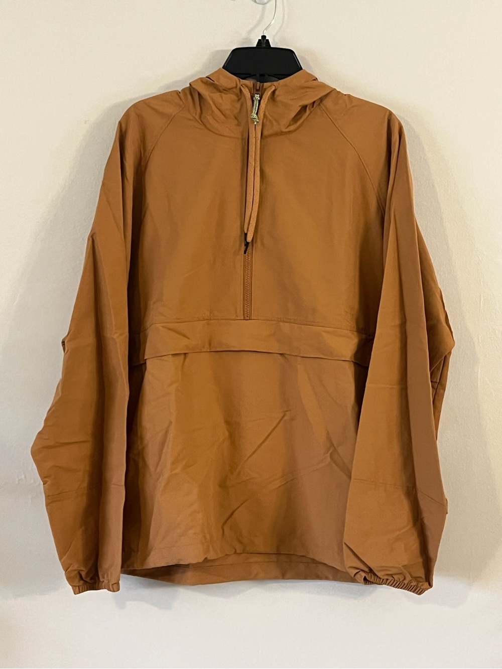 STOIC Men’s Rain Anorak in Brown Sugar